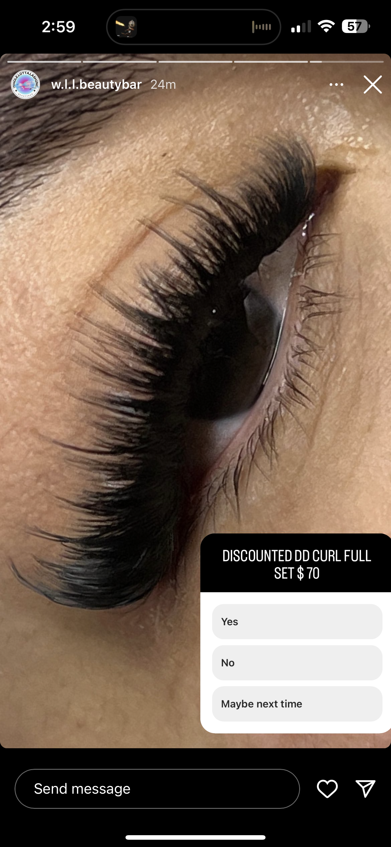 lash refresher & custom training