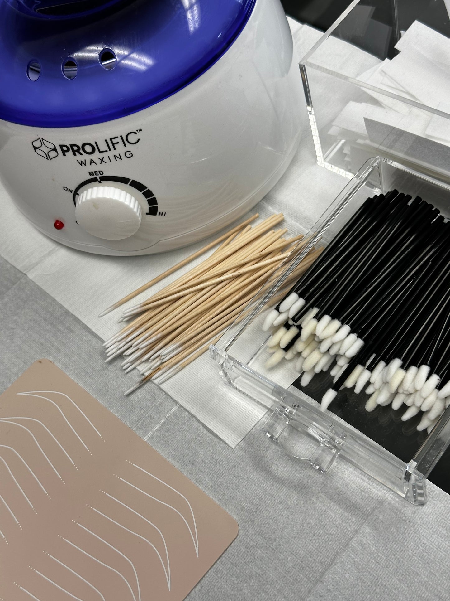 private & group full brow lamination training