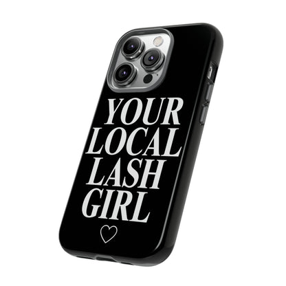 LASH GIRL iPHONE CASE