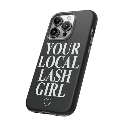 LASH GIRL iPHONE CASE