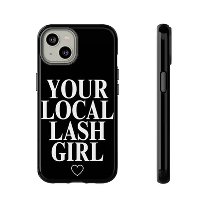 LASH GIRL iPHONE CASE