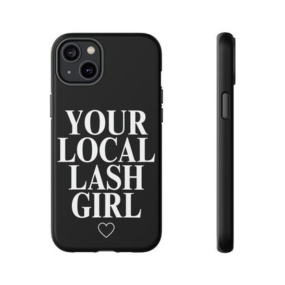 LASH GIRL iPHONE CASE