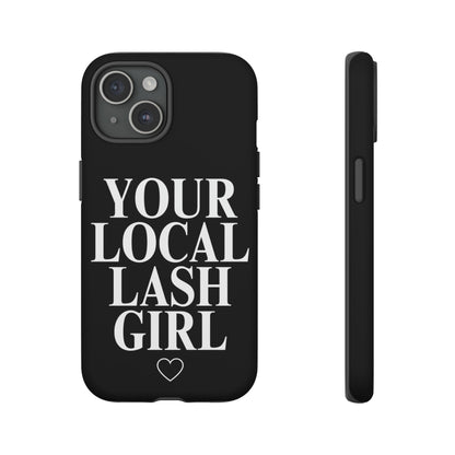 LASH GIRL iPHONE CASE