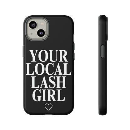 LASH GIRL iPHONE CASE