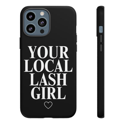 LASH GIRL iPHONE CASE