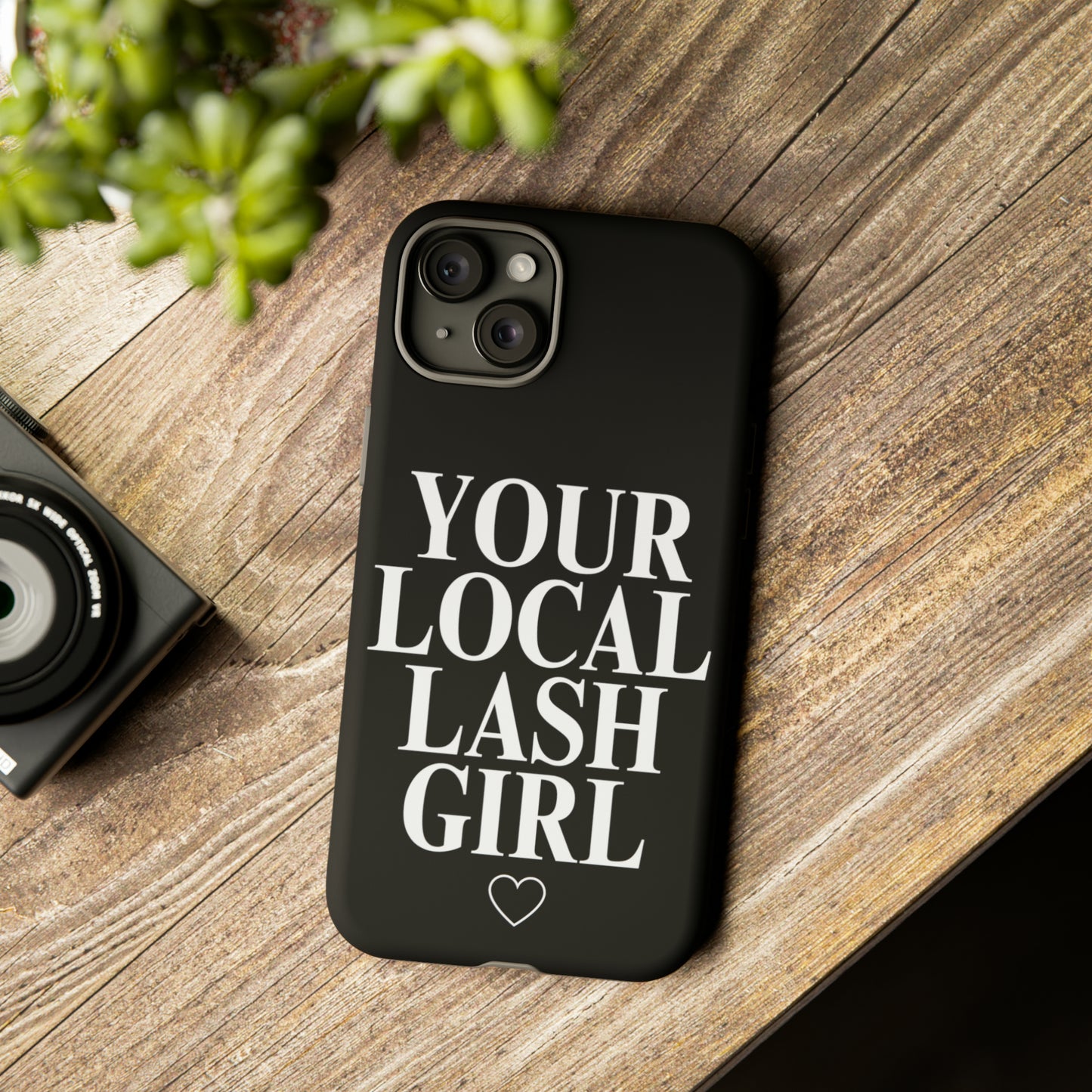 LASH GIRL iPHONE CASE