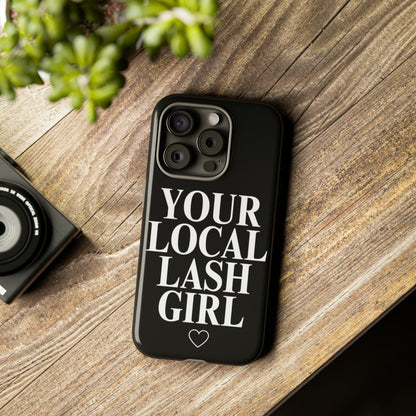 LASH GIRL iPHONE CASE