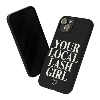 LASH GIRL iPHONE CASE