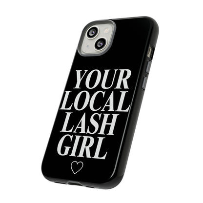 LASH GIRL iPHONE CASE