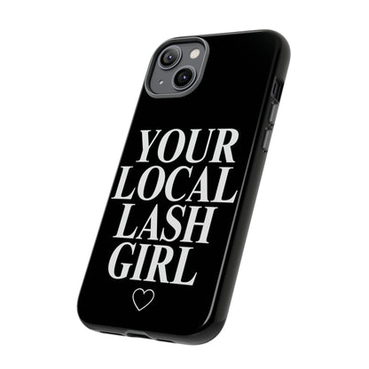 LASH GIRL iPHONE CASE