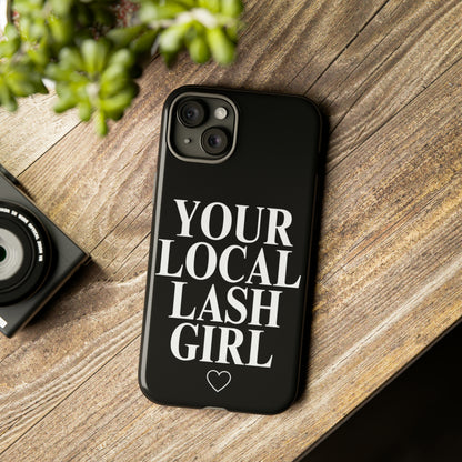 LASH GIRL iPHONE CASE