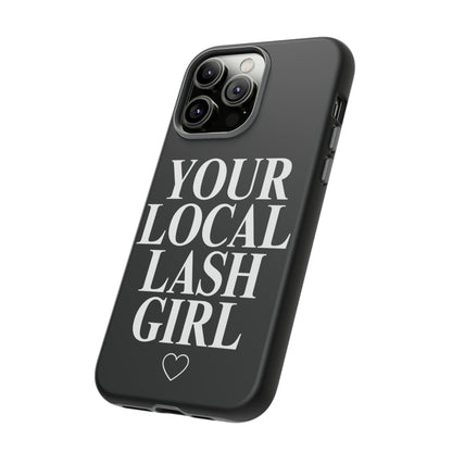 LASH GIRL iPHONE CASE