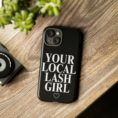 LASH GIRL iPHONE CASE