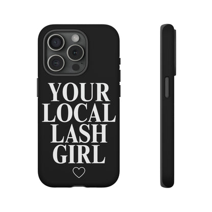 LASH GIRL iPHONE CASE