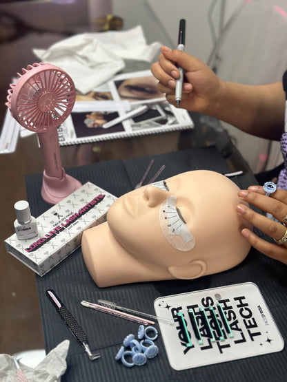 luxury 1:1 private beginner lash course