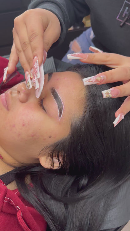 private & group full brow lamination training